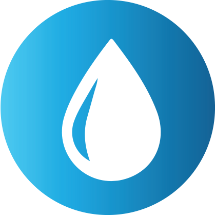 Water damage restoration icon